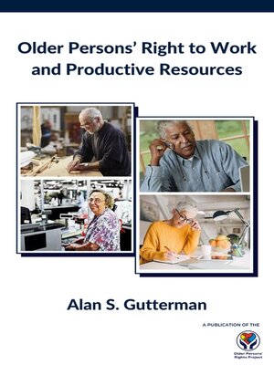 cover image of Older Persons' Right to Work and Productive Resources